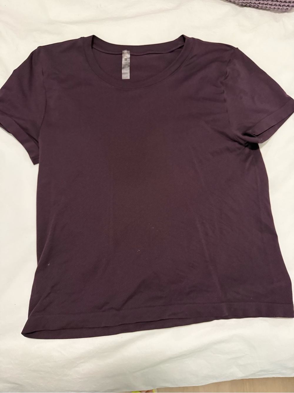 Aritzia Women's Crewneck Tee in Plum